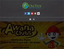 Tablet Screenshot of oakview.net
